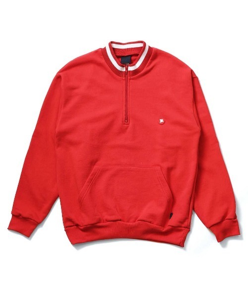 UNION（ユニオン）の「FRESH JIVE COURT PULLOVER スウェット（スウェット・メンズ・ネイビー/レッド・SMALL/MEDIUM/LARGE/X-LARGE）」の2枚目の写真