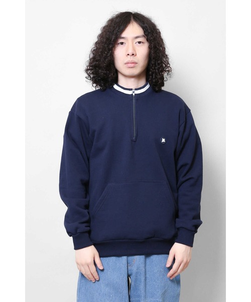 UNION（ユニオン）の「FRESH JIVE COURT PULLOVER スウェット（スウェット・メンズ・ネイビー/レッド・SMALL/MEDIUM/LARGE/X-LARGE）」の3枚目の写真