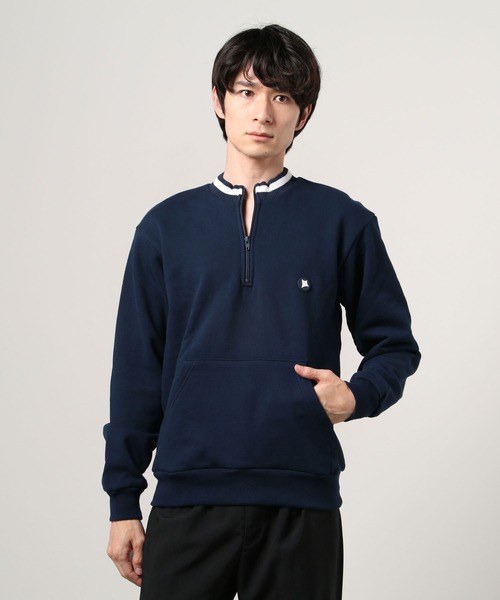 UNION（ユニオン）の「FRESH JIVE COURT PULLOVER スウェット（スウェット・メンズ・ネイビー/レッド・SMALL/MEDIUM/LARGE/X-LARGE）」の11枚目の写真