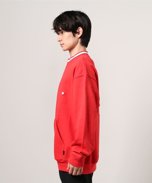 UNION（ユニオン）の「FRESH JIVE COURT PULLOVER スウェット（スウェット・メンズ・ネイビー/レッド・SMALL/MEDIUM/LARGE/X-LARGE）」の14枚目の写真