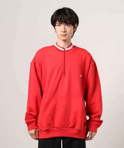UNION（ユニオン）の「FRESH JIVE COURT PULLOVER スウェット（スウェット・メンズ・ネイビー/レッド・SMALL/MEDIUM/LARGE/X-LARGE）」の15枚目の写真
