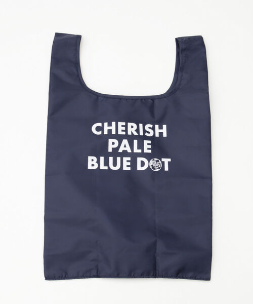 Afternoon Tea（アフタヌーンティー）の「CHERISH PALE BLUE DOT/エコバッグM（エコバッグ/サブバッグ・レディース・ホワイト/ベージュ/ネイビー/ピンク/ブルー/グリーン・ONE SIZE）」の7枚目の写真