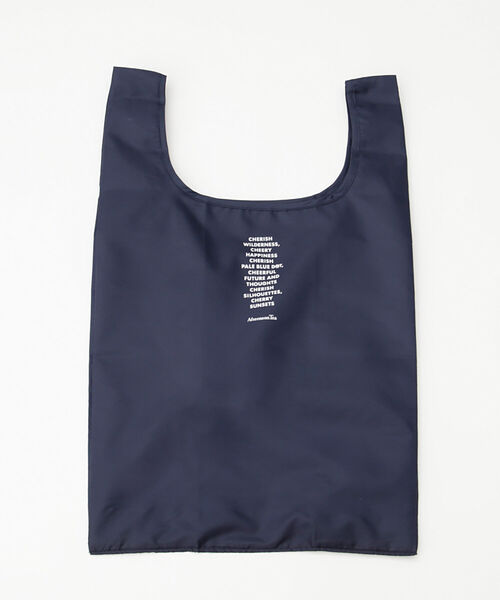 Afternoon Tea（アフタヌーンティー）の「CHERISH PALE BLUE DOT/エコバッグM（エコバッグ/サブバッグ・レディース・ホワイト/ベージュ/ネイビー/ピンク/ブルー/グリーン・ONE SIZE）」の9枚目の写真