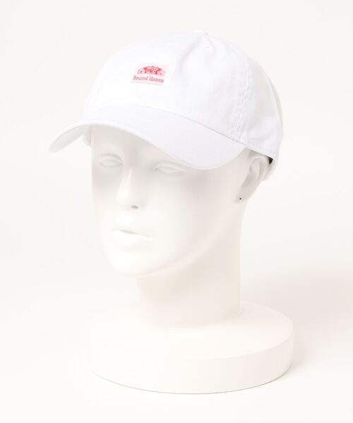 ROUND HOUSE（ラウンドハウス）の「【 newhattan × ROUND HOUSE 】 コットン ローキャップ（キャップ・メンズ・サンドベージュ/ホワイト/ブラック/ベージュ/コーラル/ロイヤルブルー/カーキ/グレー・FREE）」の2枚目の写真