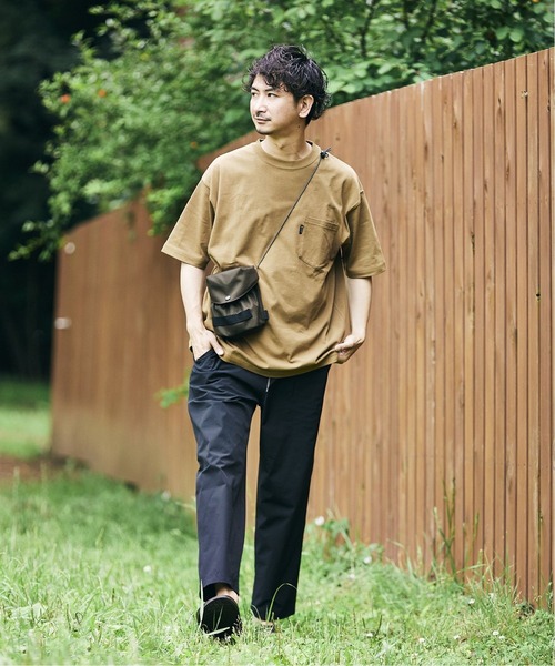 Snow Peak(スノーピーク)の「【Snow Peak×relume / スノーピーク】Circle Logo プリントTシャツ(Tシャツ/カットソー・メンズ・カーキ/ホワイト/ブラック/キャメル・MEDIUM/LARGE/SMALL)」の15枚目の写真