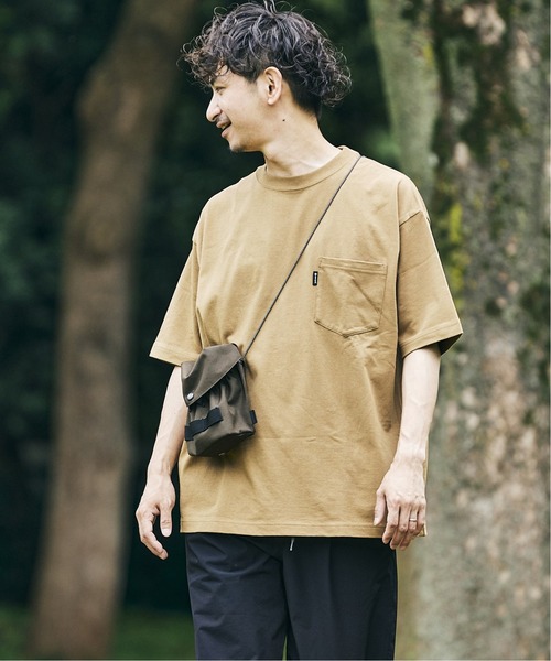 Snow Peak(スノーピーク)の「【Snow Peak×relume / スノーピーク】Circle Logo プリントTシャツ(Tシャツ/カットソー・メンズ・カーキ/ホワイト/ブラック/キャメル・MEDIUM/LARGE/SMALL)」の16枚目の写真