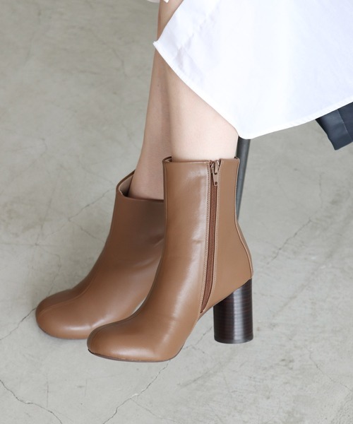 EVOL（イーボル）の「【EVOL】サイドゴアショートブーツ IR9589（ブーツ・レディース・ブラック/ベージュ/ブラウン・LL/S/M/L）」の22枚目の写真