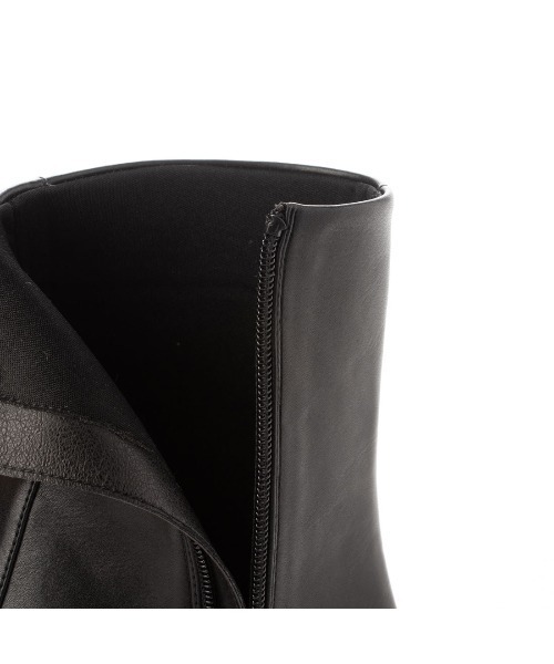 EVOL（イーボル）の「【EVOL】サイドゴアショートブーツ IR9589（ブーツ・レディース・ブラック/ベージュ/ブラウン・LL/S/M/L）」の8枚目の写真