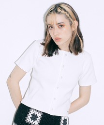 X-girl | 2WAY S/S CARDIGAN(カーディガン/ボレロ)