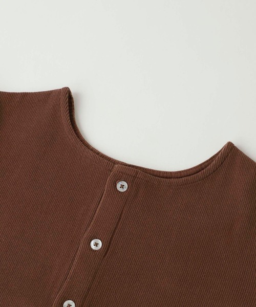 X-girl（エックスガール）の「2WAY S/S CARDIGAN（カーディガン/ボレロ・レディース・ブラウン/ブラック/ライトブルー/ホワイト・S/M）」の11枚目の写真