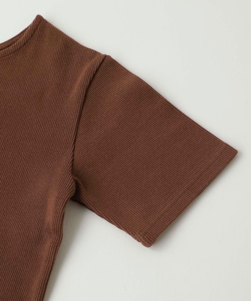 X-girl（エックスガール）の「2WAY S/S CARDIGAN（カーディガン/ボレロ・レディース・ブラウン/ブラック/ライトブルー/ホワイト・S/M）」の10枚目の写真