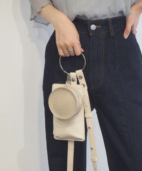 tiptop（ティップトップ）の「リングショルダーバッグ（ショルダーバッグ・レディース・ブラック/オレンジ/ブルー/アイボリー・FREE）」の11枚目の写真