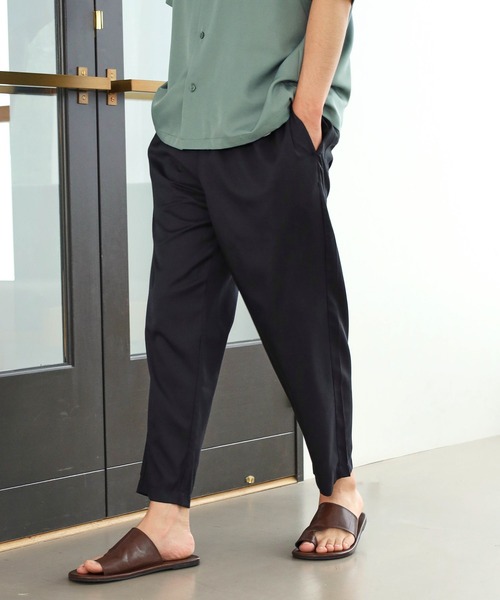 LAKOLE(ラコレ)の「エアリーTRコックパンツ / 952774(その他パンツ・メンズ・ブラック/ネイビー/ブラウン/グレー/チャコール・SMALL/MEDIUM/LARGE)」の2枚目の写真