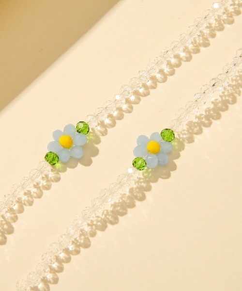 LAC-VERT（ラック・ヴェール）の「マスク/ネックレス2WAYフラワービーズチェーン（ネックレス・レディース・その他1/その他2/その他3/その他4/その他5/その他6/その他7/その他9/その他11/その他10・FREE）」の12枚目の写真