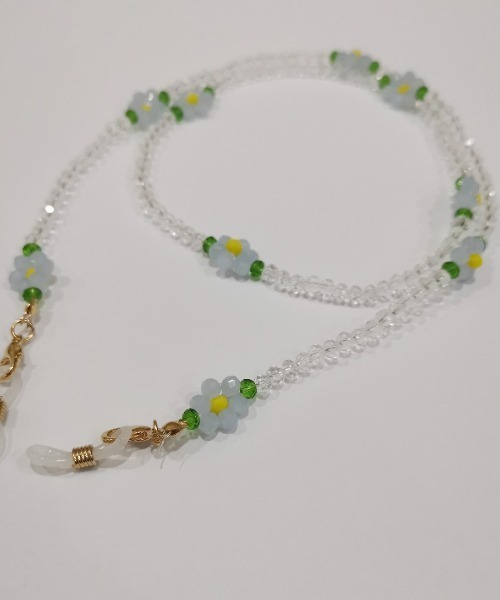 LAC-VERT（ラック・ヴェール）の「マスク/ネックレス2WAYフラワービーズチェーン（ネックレス・レディース・その他1/その他2/その他3/その他4/その他5/その他6/その他7/その他9/その他11/その他10・FREE）」の14枚目の写真
