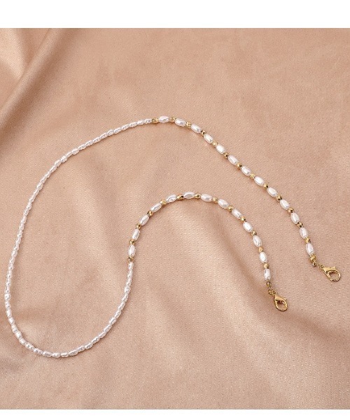 LAC-VERT（ラック・ヴェール）の「マスク/ネックレス2WAYフラワービーズチェーン（ネックレス・レディース・その他1/その他2/その他3/その他4/その他5/その他6/その他7/その他9/その他11/その他10・FREE）」の20枚目の写真