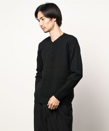 HIDEAWAYS NICOLE | アミジキリカエランダムリブニット(ニット/セーター)