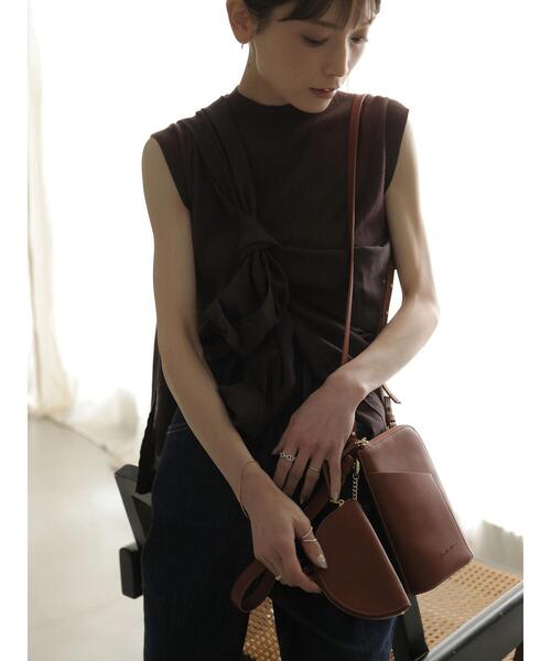 rem closet（レムクローゼット）の「poached egg bag（ショルダーバッグ・レディース・ブラック/ブラウン・FREE）」の17枚目の写真