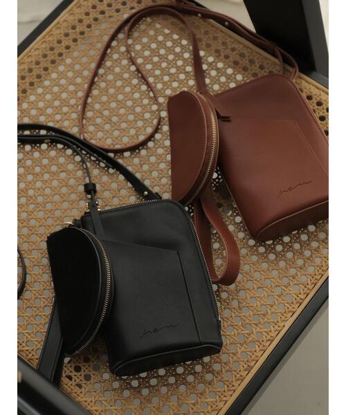 rem closet（レムクローゼット）の「poached egg bag（ショルダーバッグ・レディース・ブラック/ブラウン・FREE）」の11枚目の写真