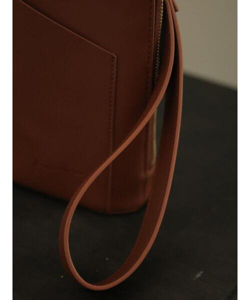 rem closet（レムクローゼット）の「poached egg bag（ショルダーバッグ・レディース・ブラック/ブラウン・FREE）」の4枚目の写真