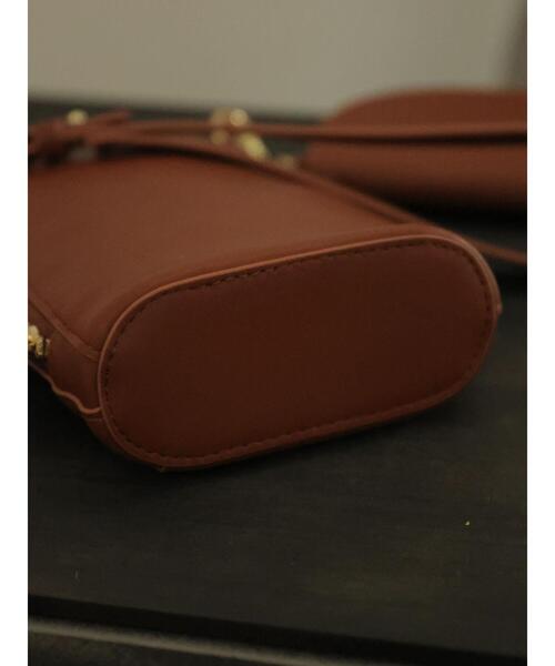 rem closet（レムクローゼット）の「poached egg bag（ショルダーバッグ・レディース・ブラック/ブラウン・FREE）」の8枚目の写真