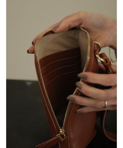 rem closet（レムクローゼット）の「poached egg bag（ショルダーバッグ・レディース・ブラック/ブラウン・FREE）」の12枚目の写真