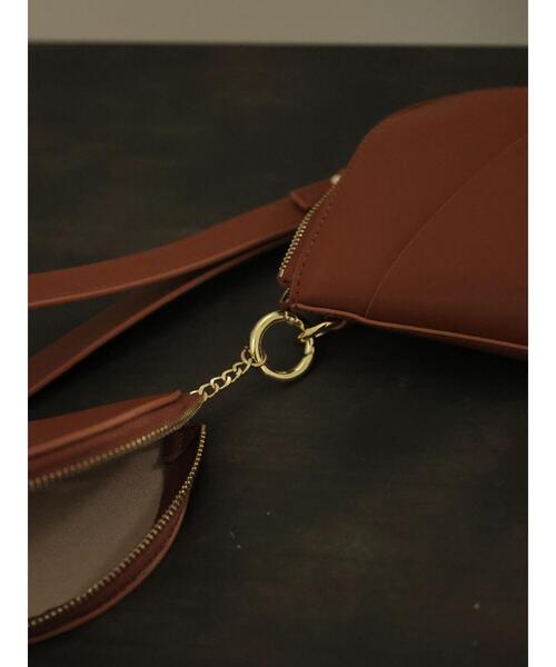 rem closet（レムクローゼット）の「poached egg bag（ショルダーバッグ・レディース・ブラック/ブラウン・FREE）」の5枚目の写真