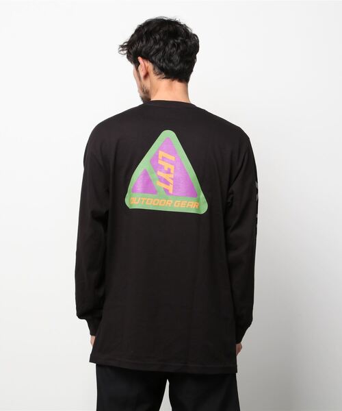 LFYT（エルエフワイティー）の「LFYT ラファイエット [Lafayette] - エクストリーム アウトドア ロゴ グラフィック 長袖 シャツ[X-TREME OUTDOOR LOGO L/S TEE]（Tシャツ/カットソー・メンズ・ブラック/イエロー/オレンジ/ホワイト・L/S/XL/M）」の20枚目の写真