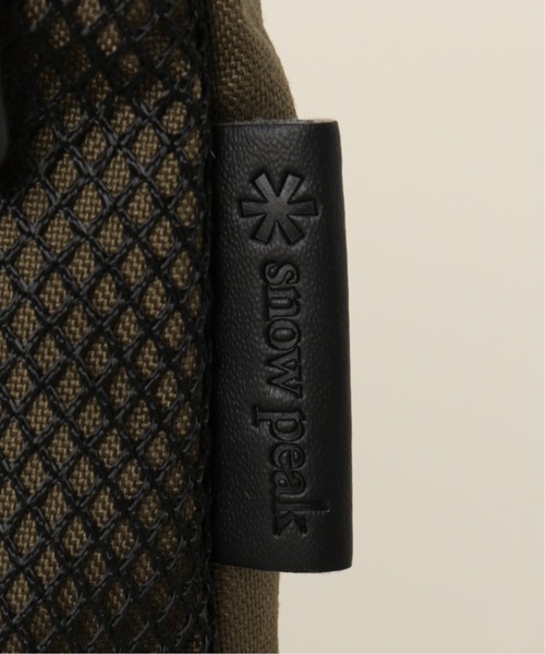 JOURNAL STANDARD relume（ジャーナルスタンダード　レリューム）の「【Snow Peak/ スノーピーク】Everyday Use サコッシュ（ショルダーバッグ・メンズ・ブラック/キャメル・FREE）」の8枚目の写真