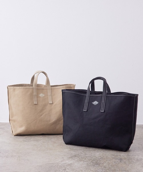 DANTON(ダントン)の「【DANTON】TOTE BAG LARGE(トートバッグ・レディース・ブラック/ベージュ・FREE)」の7枚目の写真