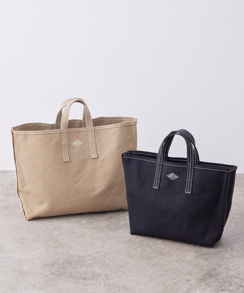 DANTON(ダントン)の「【DANTON】TOTE BAG LARGE(トートバッグ・レディース・ブラック/ベージュ・FREE)」の8枚目の写真