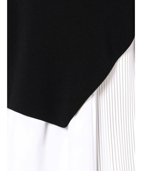 ELENDEEK（エレンディーク）の「アシメプリーツブラウスセットニット（ニット/セーター・レディース・ライトベージュ/ブラック・FREE）」の18枚目の写真