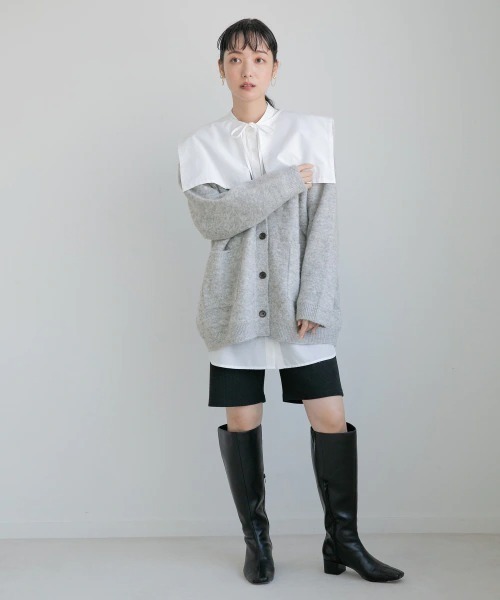 LOWRYS FARM(ローリーズファーム)の「レイヤードショートパンツ 236224(その他パンツ・レディース・ブラック/ブラウン・FREE)」の13枚目の写真