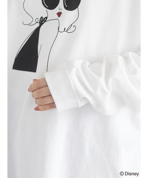 Green Parks(グリーンパークス)の「■minnie/リボンレディロンT*(Tシャツ/カットソー・レディース・ホワイト・FREE)」の9枚目の写真