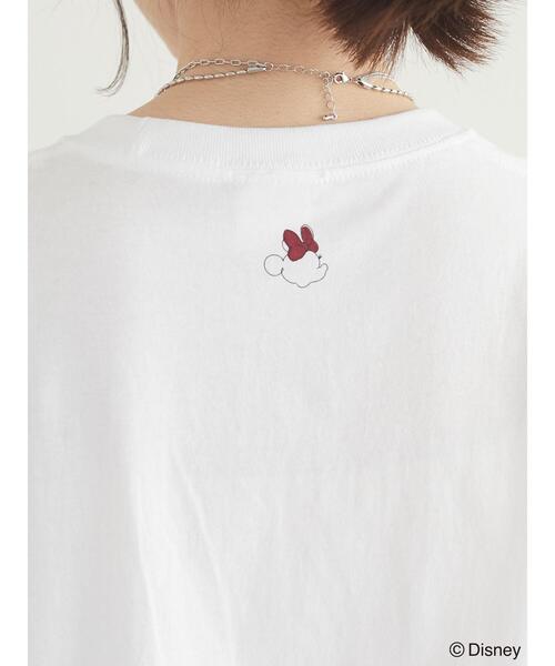 Green Parks(グリーンパークス)の「■minnie/リボンレディロンT*(Tシャツ/カットソー・レディース・ホワイト・FREE)」の14枚目の写真