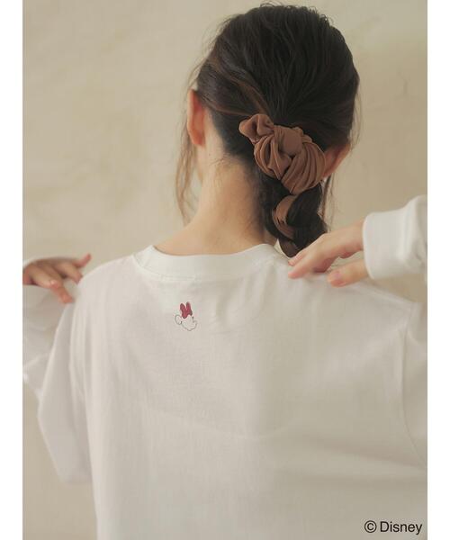 Green Parks(グリーンパークス)の「■minnie/リボンレディロンT*(Tシャツ/カットソー・レディース・ホワイト・FREE)」の12枚目の写真