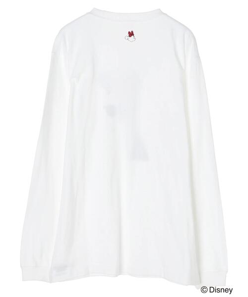 Green Parks(グリーンパークス)の「■minnie/リボンレディロンT*(Tシャツ/カットソー・レディース・ホワイト・FREE)」の10枚目の写真