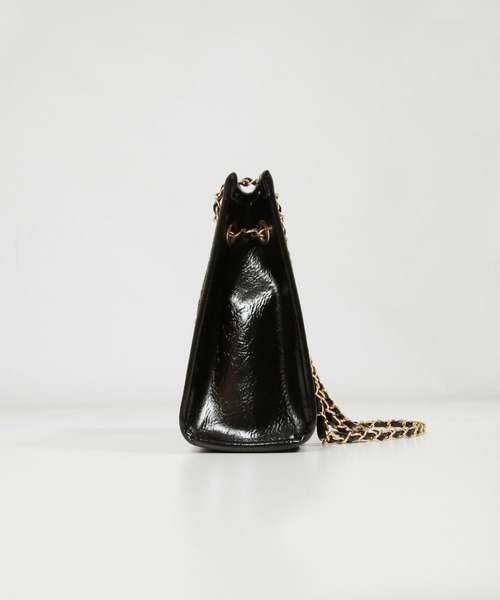 Julia Boutique(ジュリアブティック)の「2点セット・ポーチ付きツイードチェーンバッグ/21602(ハンドバッグ・レディース・アイボリー/ブラック・ONE)」の19枚目の写真