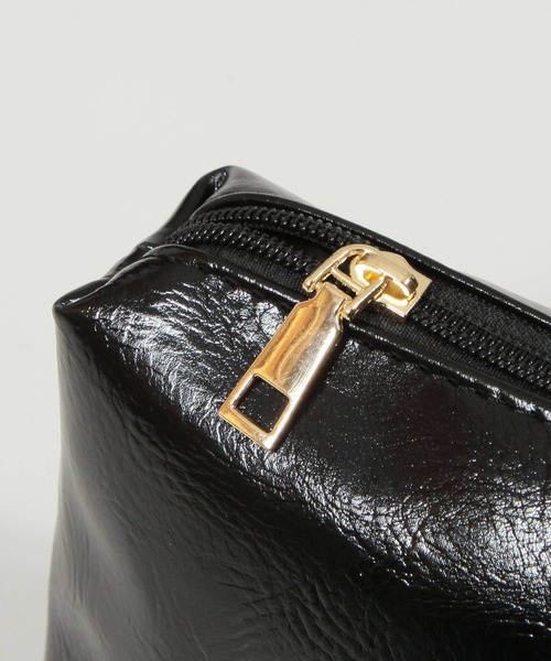 Julia Boutique(ジュリアブティック)の「2点セット・ポーチ付きツイードチェーンバッグ/21602(ハンドバッグ・レディース・アイボリー/ブラック・ONE)」の16枚目の写真