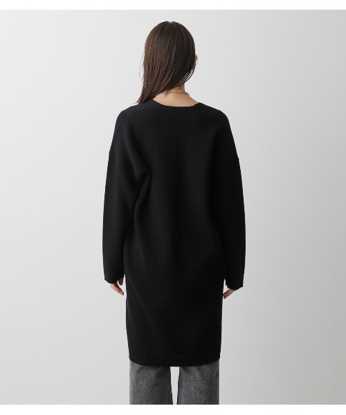 AZUL by moussy(アズールバイマウジー)の「SWEATTER TOPPER CARDIGAN/セータートッパーカーディガン(カーディガン/ボレロ・レディース・ブラック/ブラウン/杢グレー・FREE)」の21枚目の写真