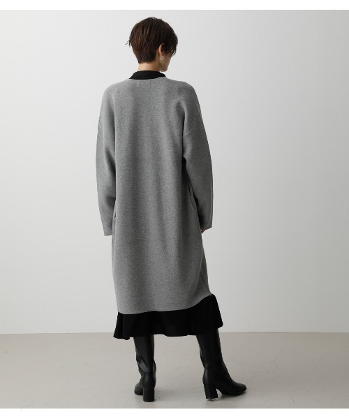 AZUL by moussy(アズールバイマウジー)の「SWEATTER TOPPER CARDIGAN/セータートッパーカーディガン(カーディガン/ボレロ・レディース・ブラック/ブラウン/杢グレー・FREE)」の10枚目の写真