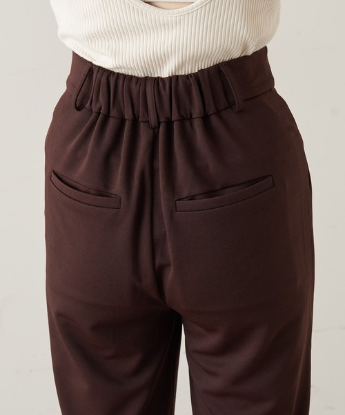 Chico(チコ)の「【Web限定】ポンチフレアスラックスパンツ(スラックス・レディース・ブラック/ベージュ/ブラウン/オレンジ/グリーン・FREE)」の20枚目の写真