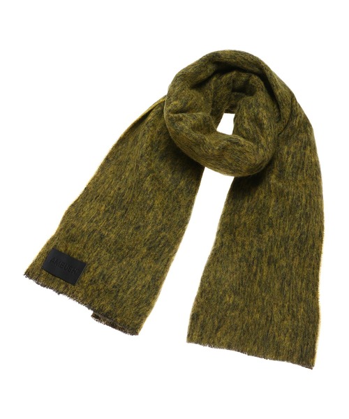 AMBUSH(アンブッシュ)の「AMBUSH ALPACA MAXI SCARF 12113161(マフラー・レディース・ブラック/イエロー・ONE SIZE)」の2枚目の写真