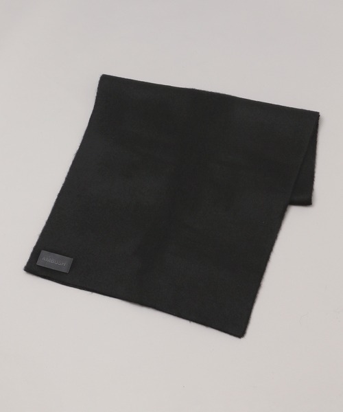 AMBUSH(アンブッシュ)の「AMBUSH ALPACA MAXI SCARF 12113161(マフラー・レディース・ブラック/イエロー・ONE SIZE)」の1枚目の写真