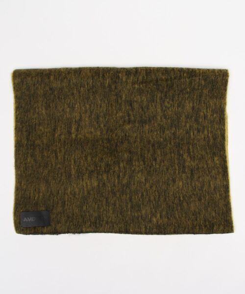 AMBUSH(アンブッシュ)の「AMBUSH ALPACA MAXI SCARF 12113161(マフラー・レディース・ブラック/イエロー・ONE SIZE)」の7枚目の写真