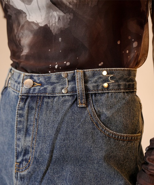 aimoha（アイモハ）の「アート配色透け感カットソー (SS)（Tシャツ/カットソー・レディース・グリーン/ベージュ/ブラック・FREE）」の18枚目の写真