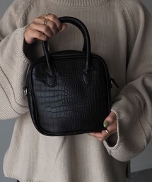 Riberry | クロコボストンバック(ボストンバッグ)