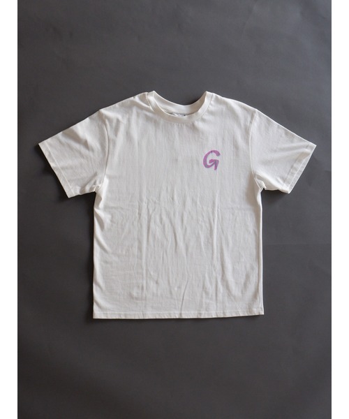 Gramicci（グラミチ）の「GRAMICCI/グラミチ　SWIRL TEE G2SU-T006（Tシャツ/カットソー・メンズ・ホワイト/パープル・MEDIUM/LARGE/X-LARGE）」の9枚目の写真
