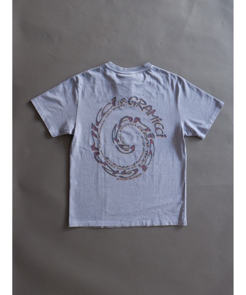 Gramicci（グラミチ）の「GRAMICCI/グラミチ　SWIRL TEE G2SU-T006（Tシャツ/カットソー・メンズ・ホワイト/パープル・MEDIUM/LARGE/X-LARGE）」の13枚目の写真