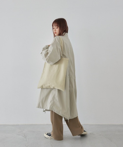 flaner（フラネ）の「flanerロゴトートバッグ（トートバッグ・レディース・ホワイト/ベージュ・FREE）」の15枚目の写真